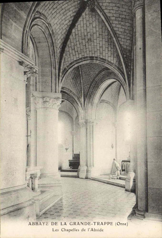 Abbaye de la Grande-Trappe (Orne) — Die Kapellen der Kirche — Verleger unbekannt - Vorderseite