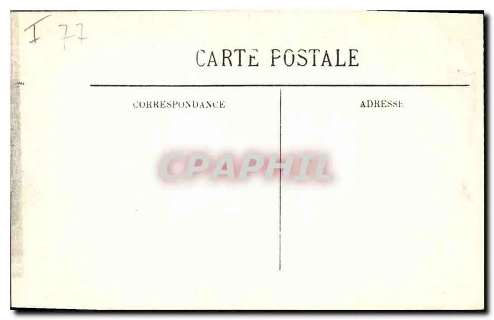 Fontainebleau — Das Schloss — Die Abschiedshalle — LL - Rückseite
