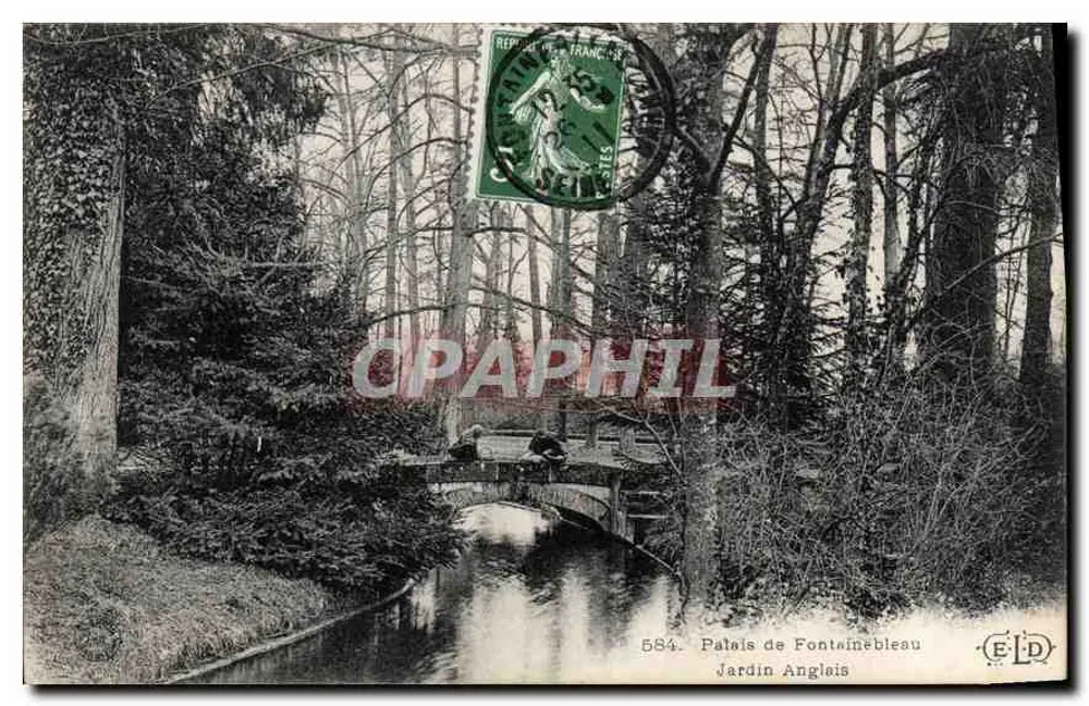 Schloss Fontainebleau — Englischer Garten — Verleger ELD, n° 564 - Vorderseite