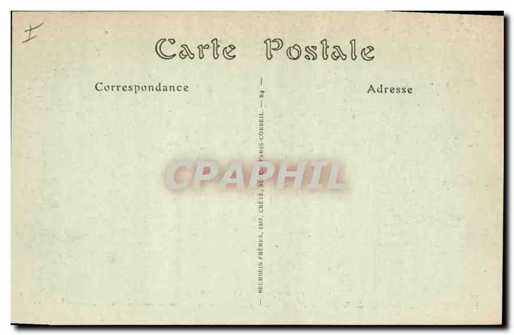 Abdikation Napoleons I. — Schloss Fontainebleau — von Pierre Tardieu gestochen - Rückseite