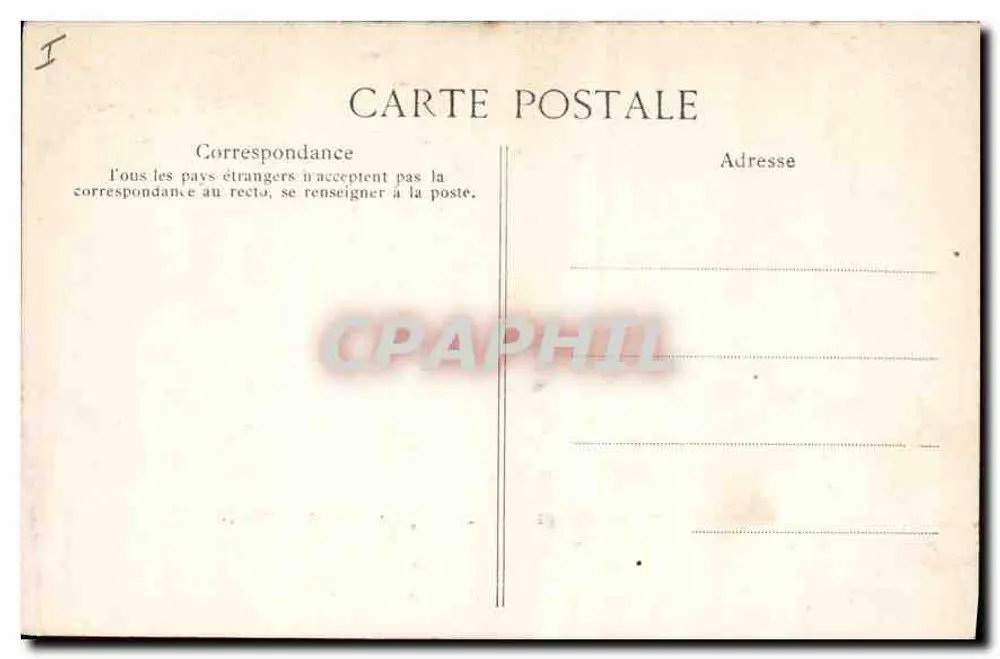 Palast von Fontainebleau — Faksimile der Abdikation Napoleons I. — Verlag Siron, Nr. 276 - Rückseite