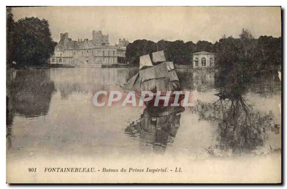 Fontainebleau — Boot des Kaiserlichen Prinzen — LL, n°401 - Vorderseite