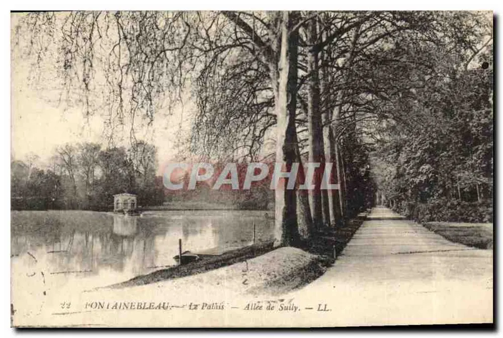 Fontainebleau — Le Palais — Allée de Sully — LL. - Recto