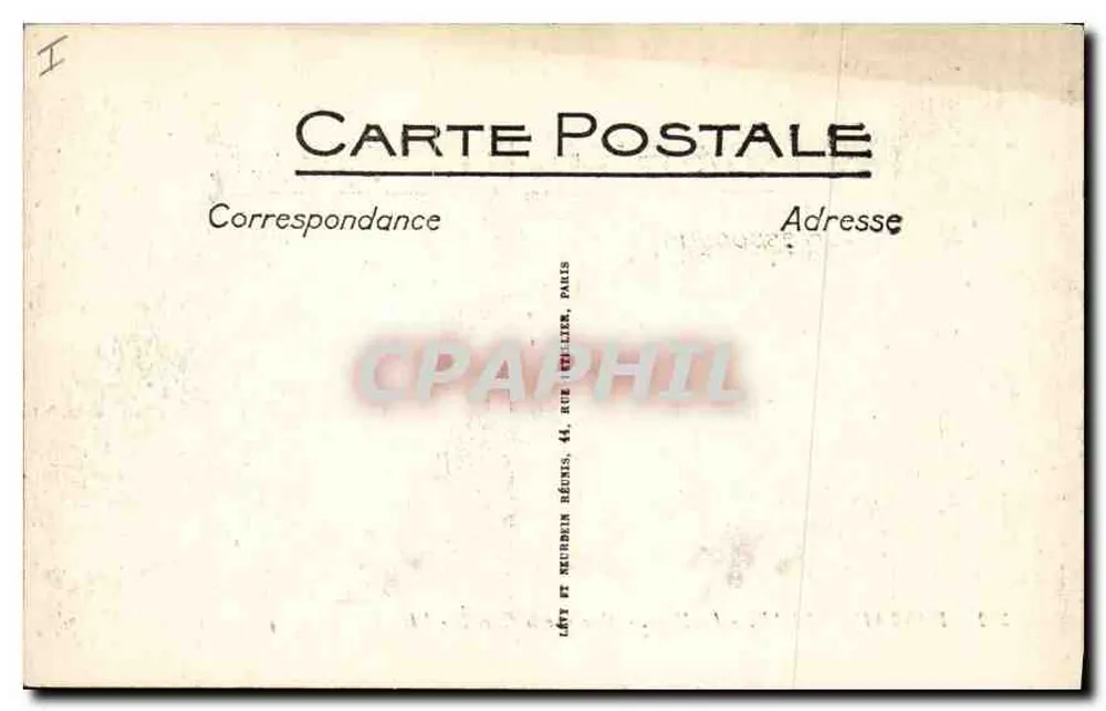 Fontainebleau - Der Park - Ansicht des Kanals - LL - Rückseite