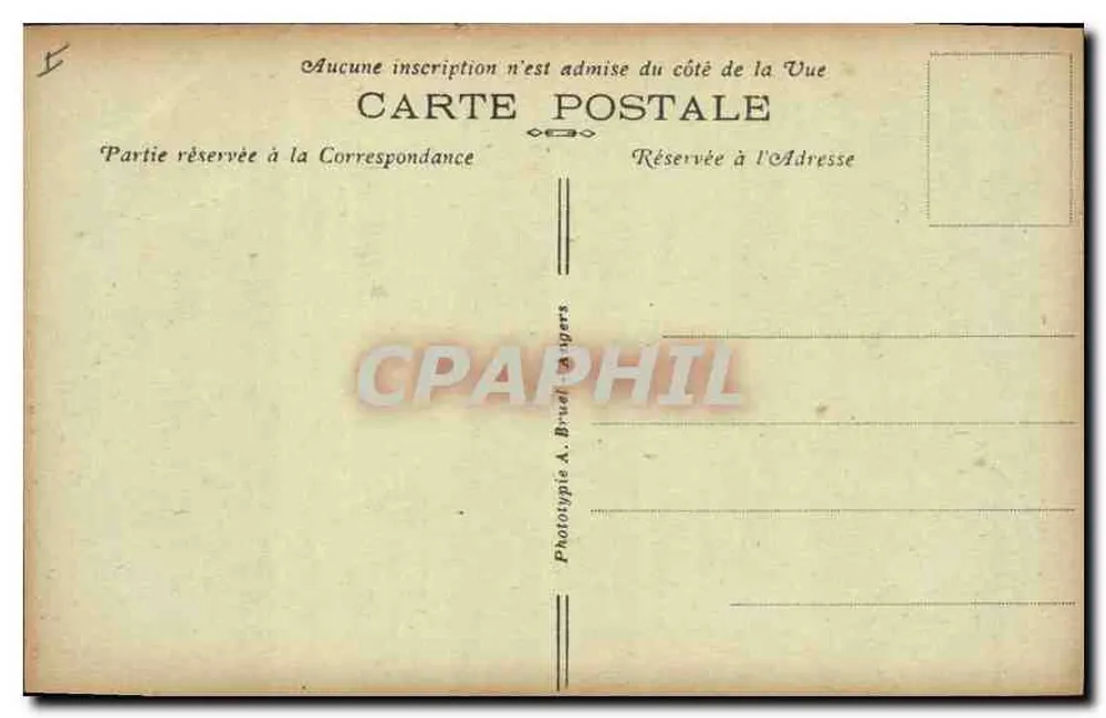 Angers - Haus Adam - Ehemaliger Herrensitz des 17. Jahrhunderts - Rückseite