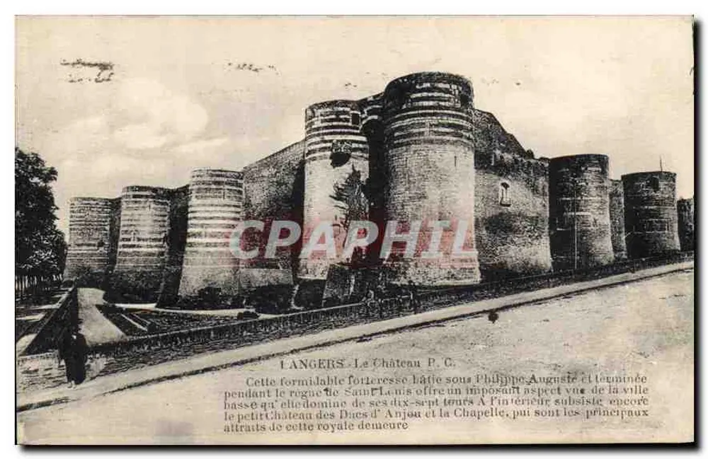 Langres — O Castelo P.C. — Fototipia J. Poterie - Frente