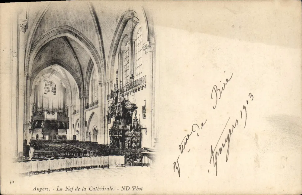 Angers - A Nef da Catedral - ND'Pbot - Frente