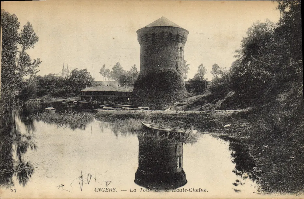 Angers — La Tour de la Haute-Chaîne — Verlag: Impr. Phot. Sécurin et Cie, Paris - Vorderseite
