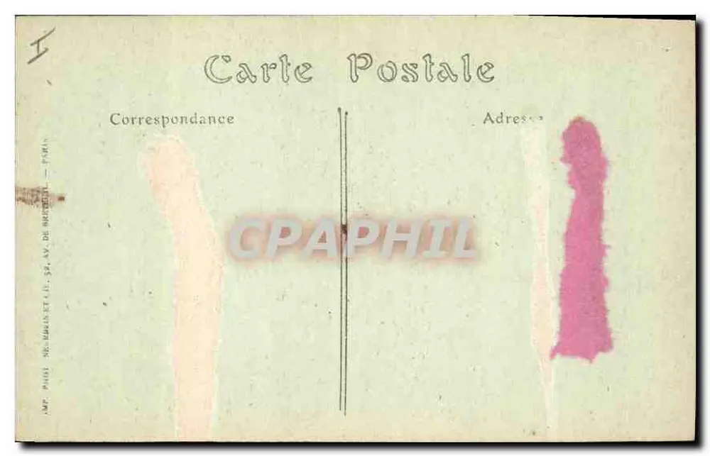 Angers — La Grille del Giardino Botanico — N.D. Thol. n°62 - Verso