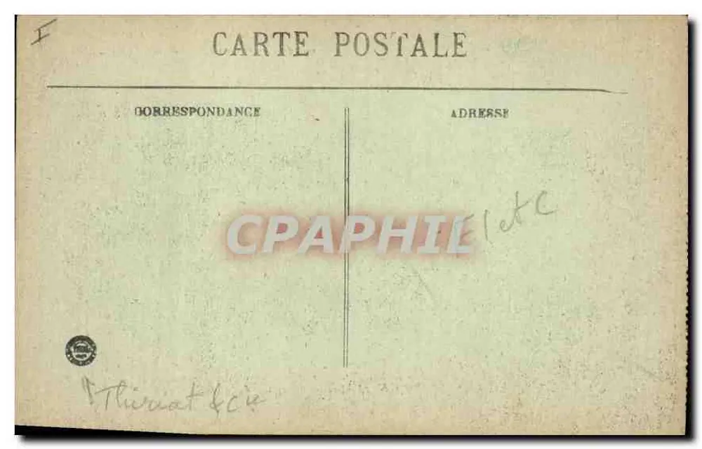 Angers — Das Schloss — Ansicht der Türme von der Eingangseite — L. V., phot. - Rückseite