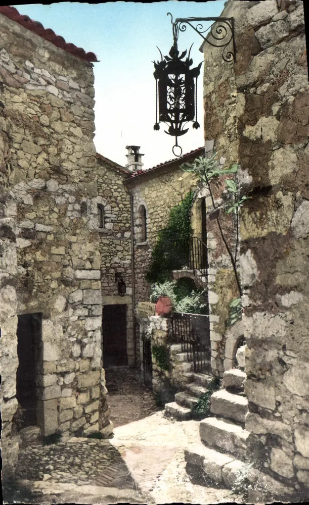 Eze-Village (Alpes-Maritimes) — Château du Prince de Suède — L. GILJETTA & Cie, Verlag-Fotograf, N°1015 - Vorderseite
