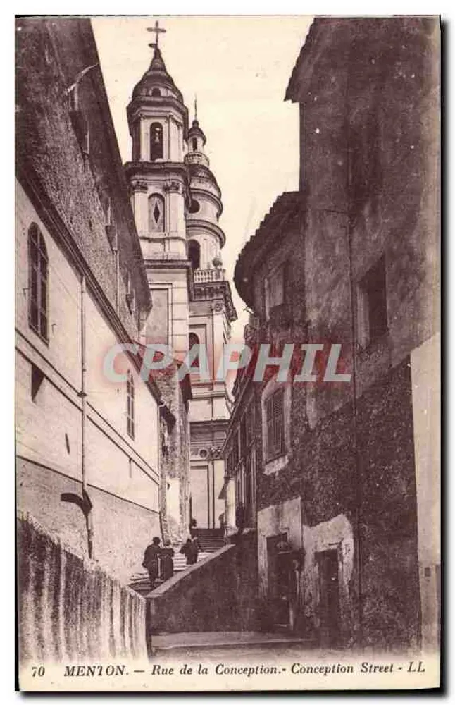 MENON — Rue de la Conception — Conception Street — LL 70 - Frente