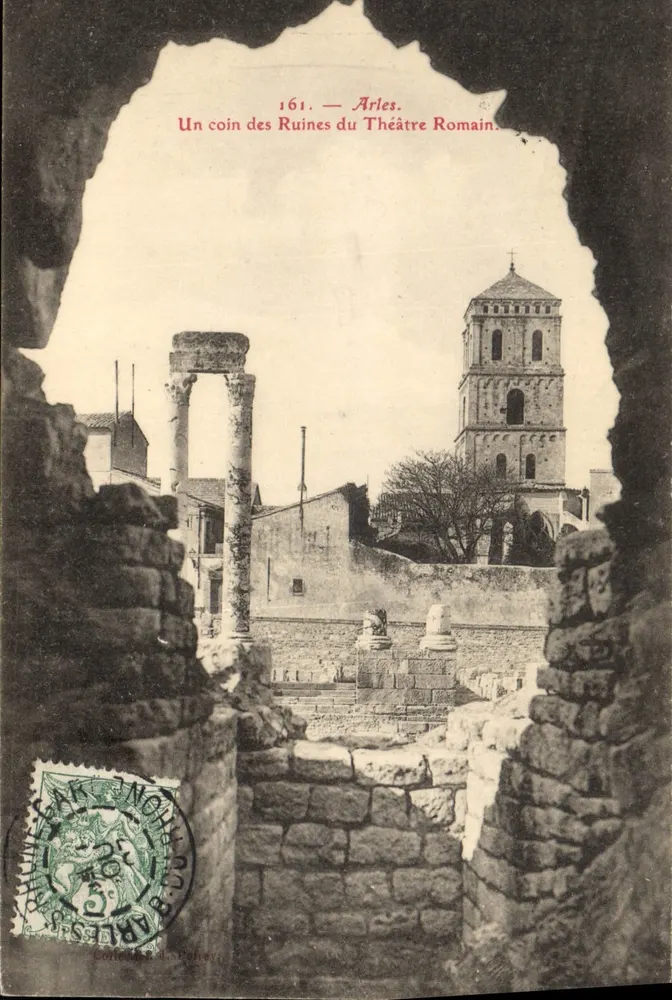 Arles — Ruinen des römischen Theaters — Corrèze & J. Païev - Vorderseite