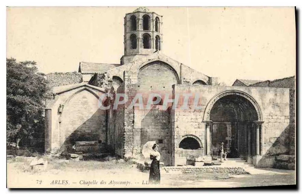 Arles — Capela dos Alyscamps — LL. n°72 - Frente