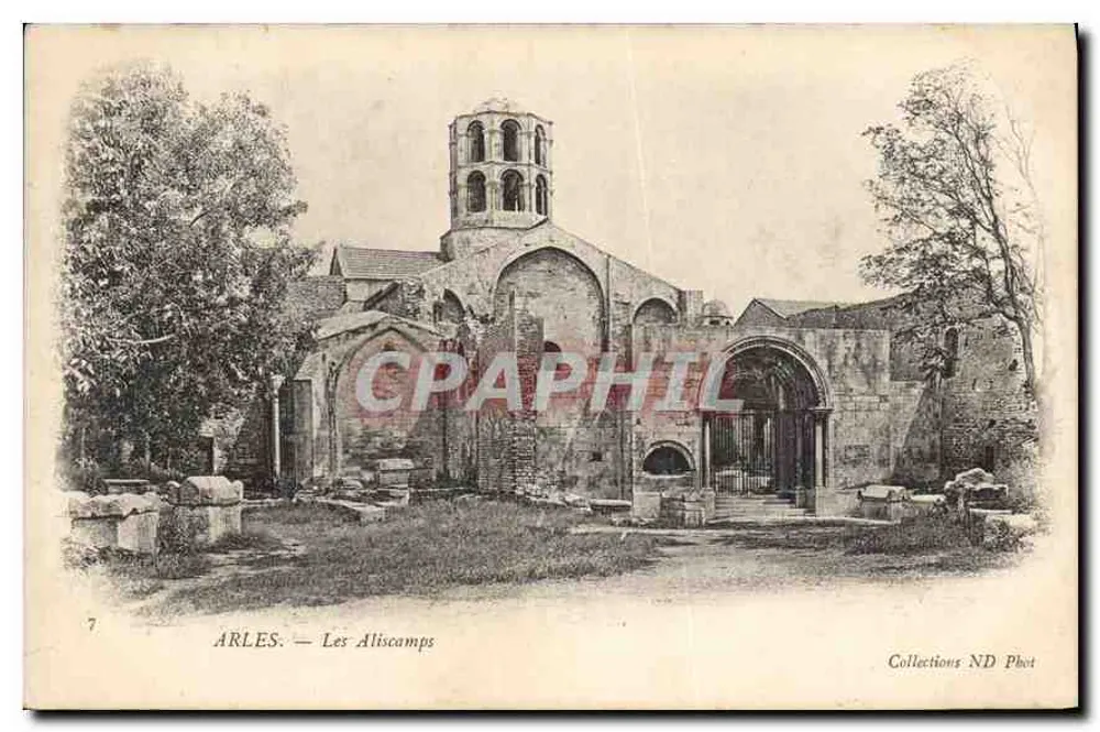 Arles — Os Aliscamps — Coleções ND Phot - Frente