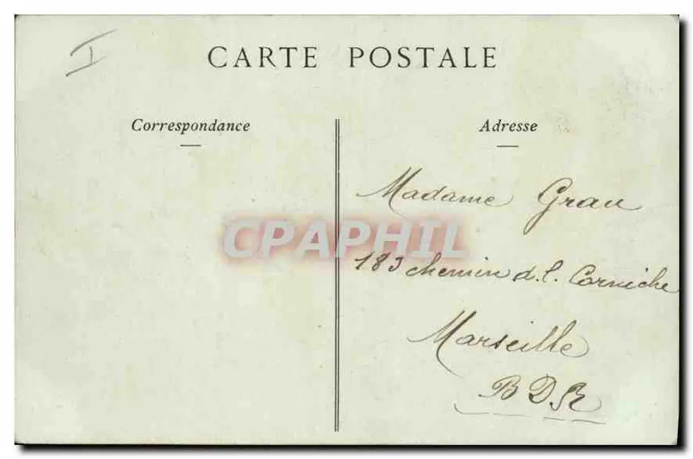 Arles — Les Aliscamps, Kapelle der Turm — Collections ND Phot - Rückseite