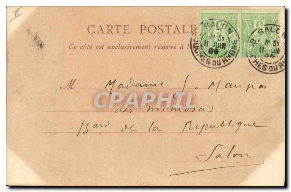 Arles — Les Aliscamps — ND Phot - Verso