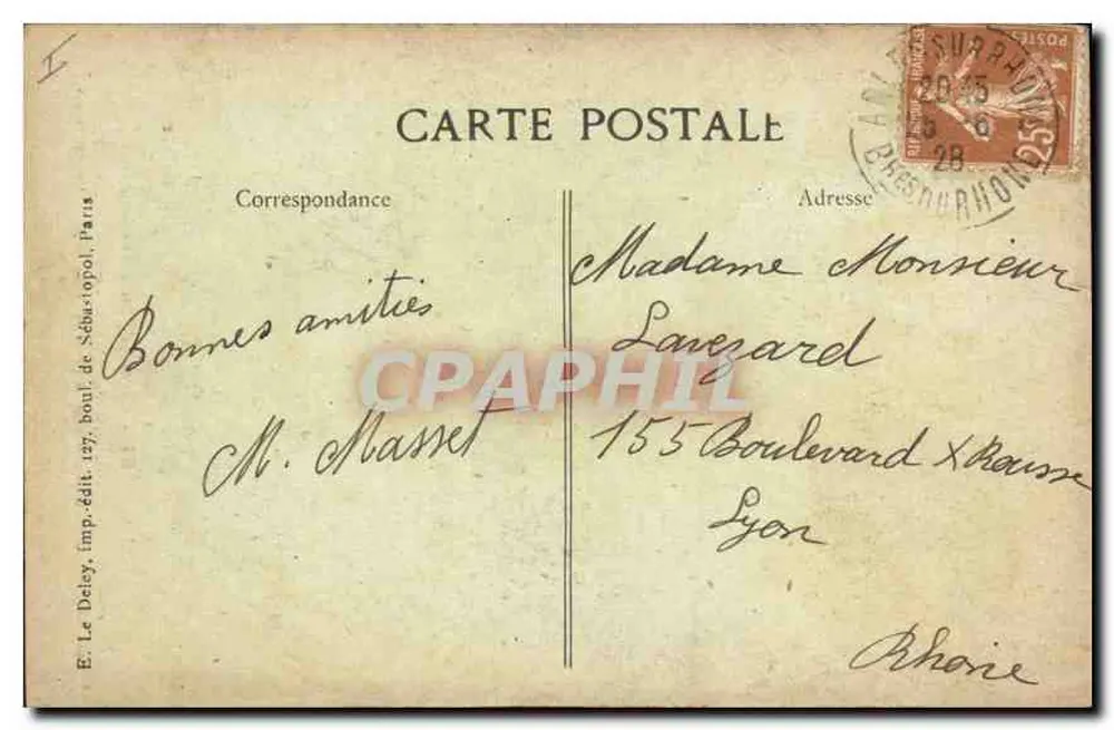 Arles — Portal de São Trofimé — NOVELTA - Verso