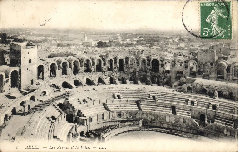 Arles — As Arenas e a Cidade — LL. - Frente