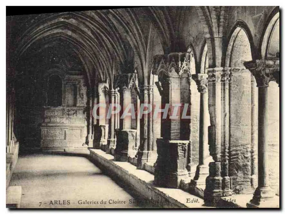 Arles - Galerias do Claustro de São Trofimé — Edição Arles - Frente