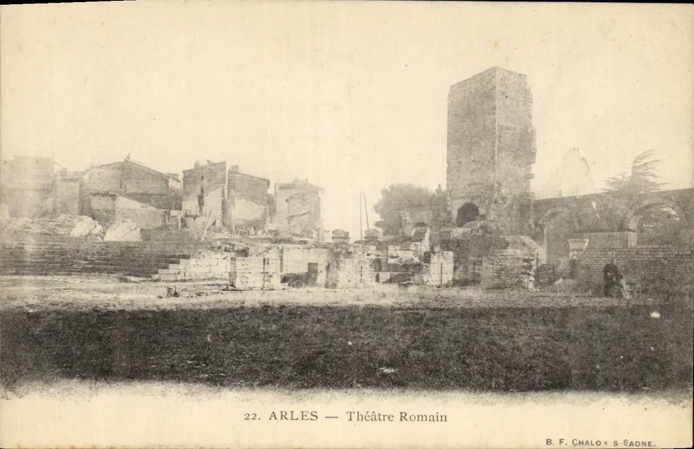 Arles — Teatro Romano — B. F. Chalos-Saone, n°22 - Frente