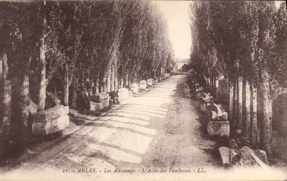 Arles - Les Ali: camps - L'Allée des Tombeaux - LL. - Vorderseite