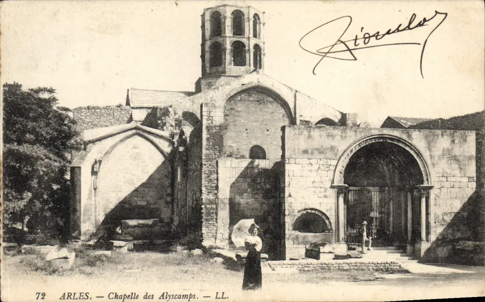Arles — Capela dos Alyscamps — LL. n°72 - Frente