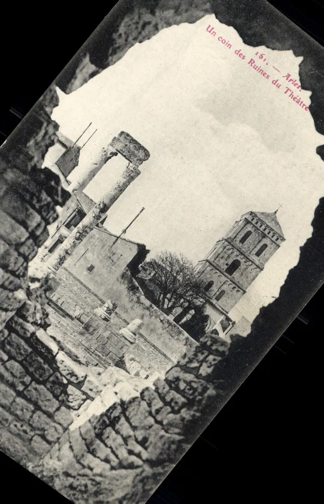 Ruinen des Theaters — Arles — 161 - Vorderseite