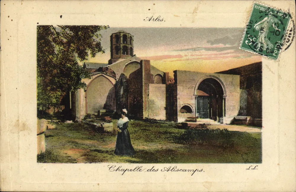 Capela dos Aliscamps — Arles — L.L. editor - Frente