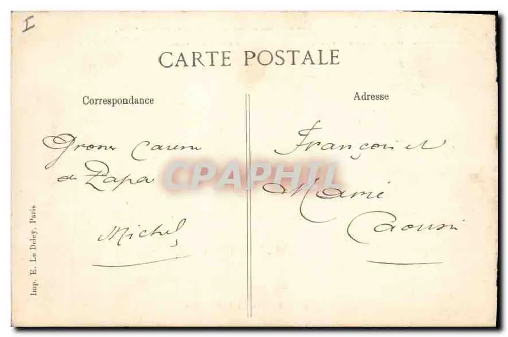 ARLES — O Teatro Antigo — Editor E. Le Doley, n° 2256 - Verso