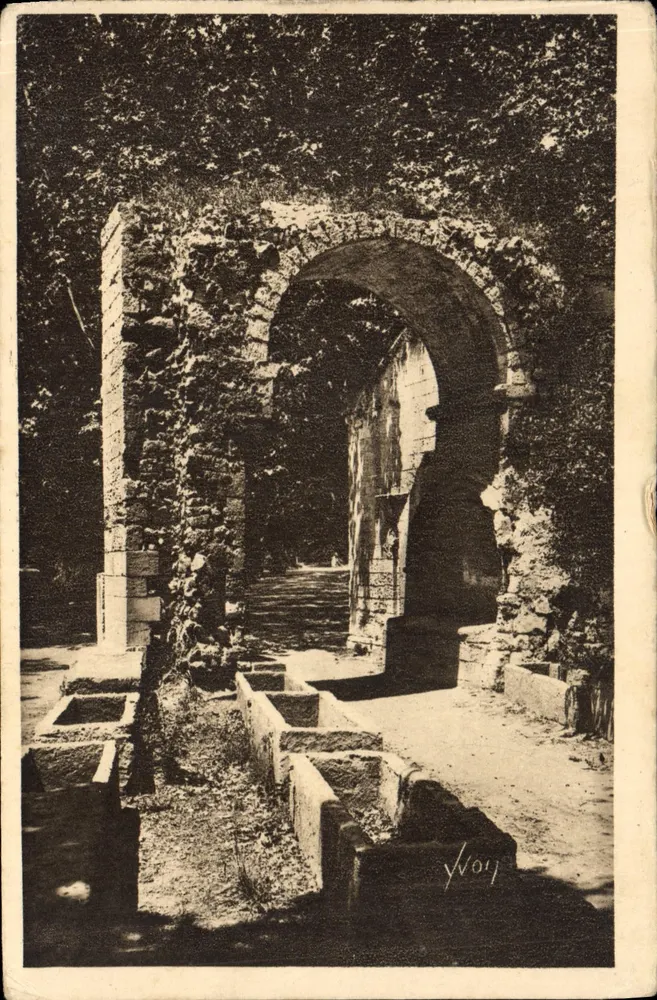 Les Alyscamps — Arles (Bouches-du-Rhône) — Edições d'Art YVON - Frente
