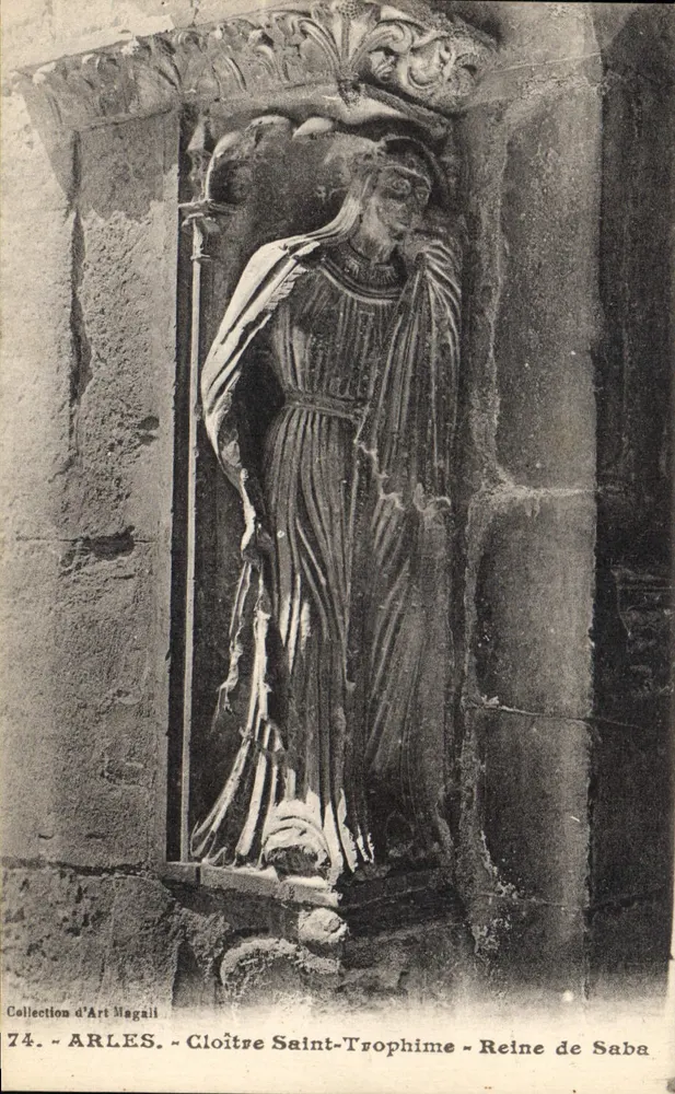 Cloître Saint-Trophime - Rainha de Sabá — Coleção d'Art Magail, n°74 - Frente