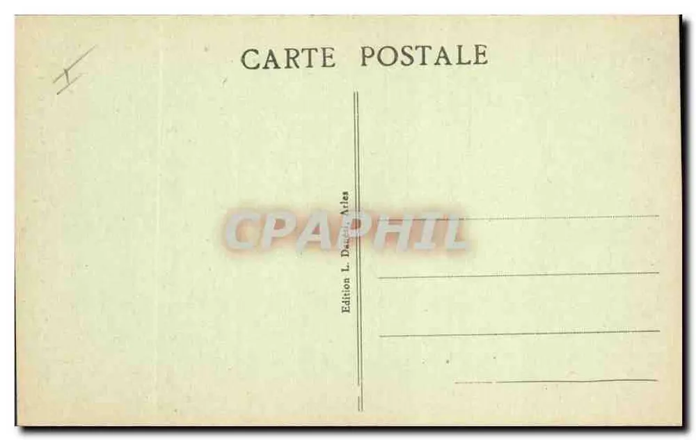 Cloître Saint-Trophime - Rainha de Sabá — Coleção d'Art Magail, n°74 - Verso