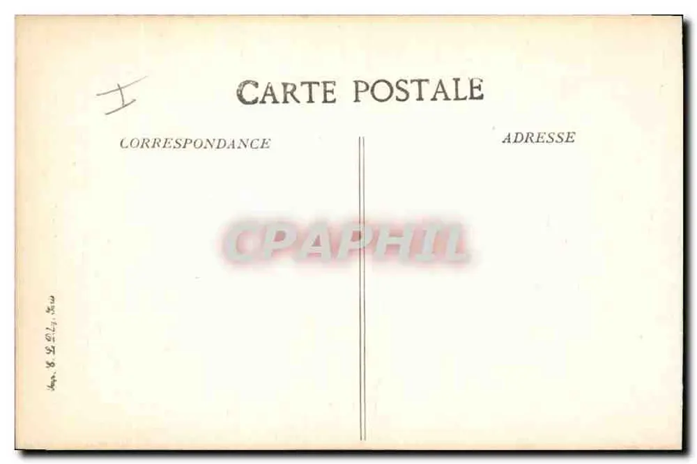 Arles — Portal de São Trofimé — B.D. n°1203 - Verso