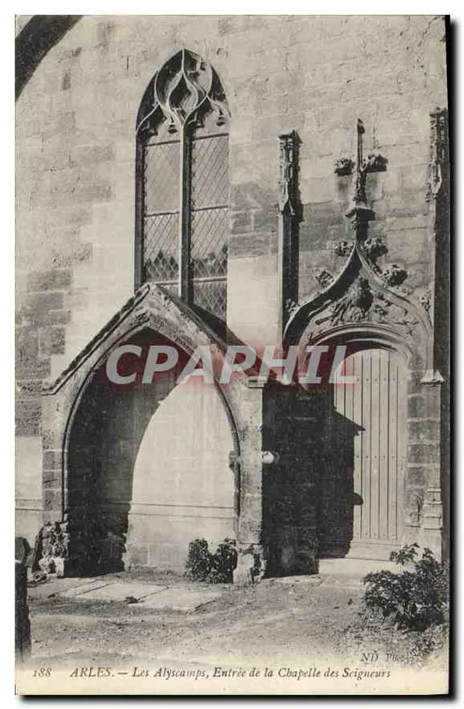 Arles — Die Alyscamps, Eingang zur Kapelle der Herren — ND P. 188 - Vorderseite