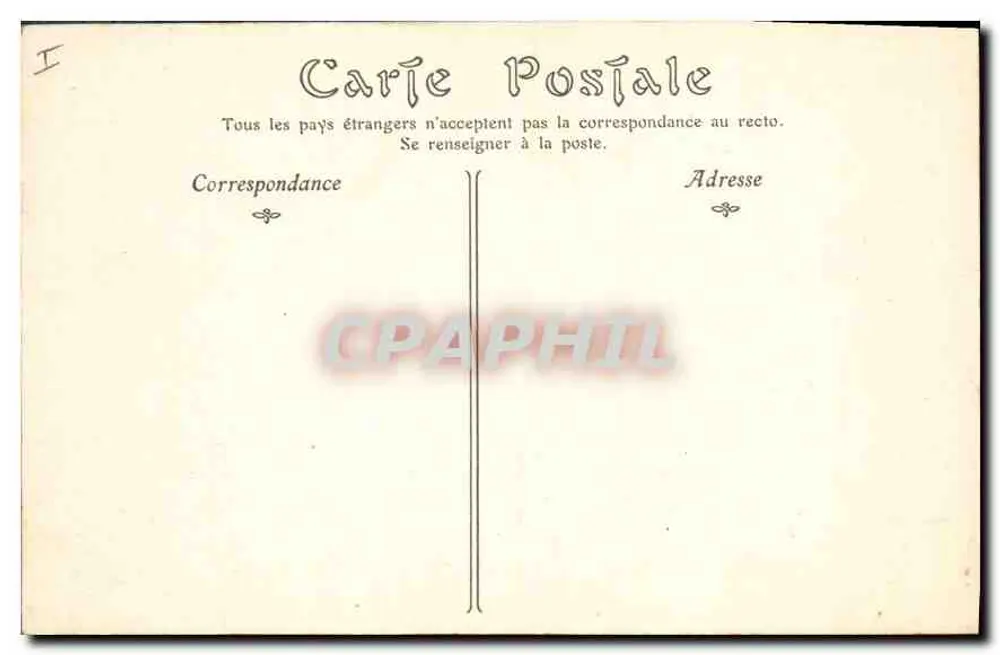 Arles — Die Alyscamps, Eingang zur Kapelle der Herren — ND P. 188 - Rückseite
