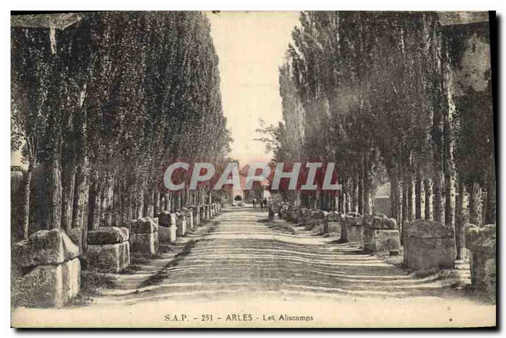 Arles - Les Aliscamps — S.A.P. - 251 - Frente