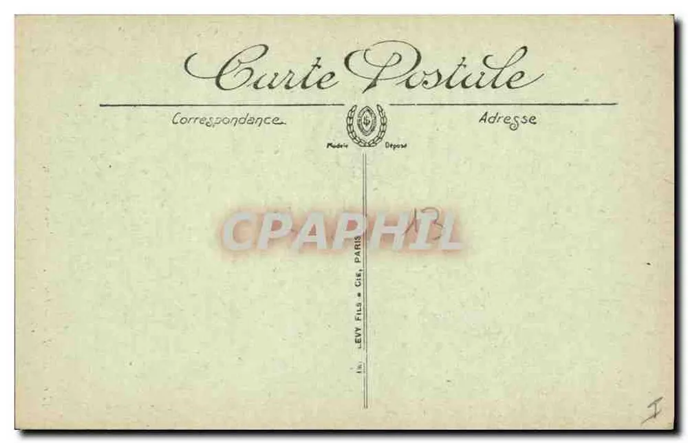 Arles — Porte aux Colonnes Torses, rue de la République — SELECTA n°119 - Rückseite