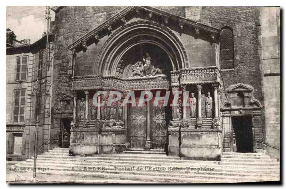 Arles — Portal der Kirche Saint-Trophime — Edition L. Daren, Arles - Vorderseite