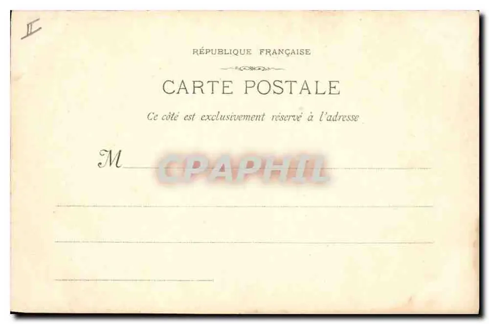 Arles - A Capela dos Aliscamps — Lacour, fot. Marselha — n° 225 - Verso