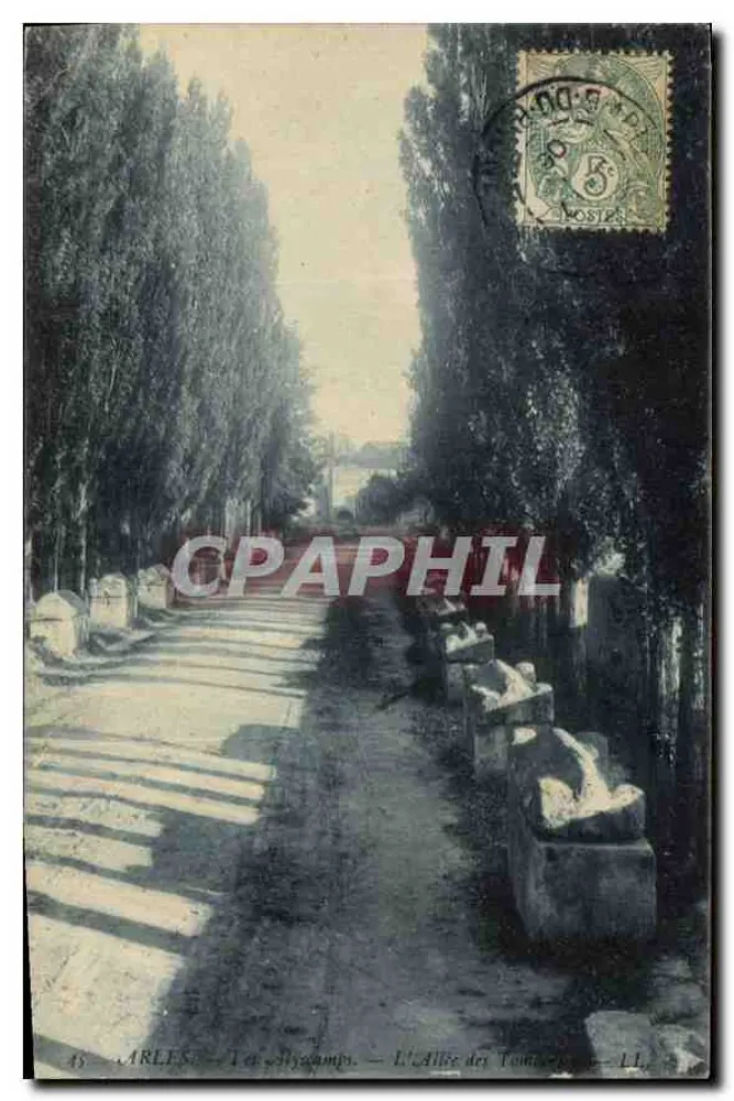 Arles — Les Alyscamps — L'Allée des Tombes — LL - Vorderseite