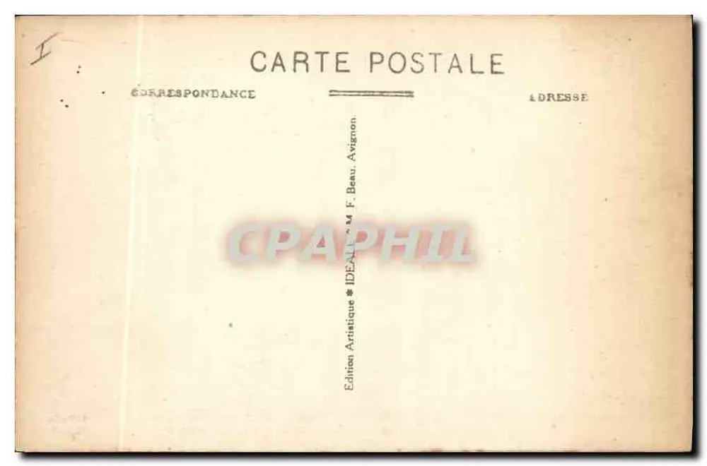 ARLES-en-PROVENCE — Römisches Theater, Gesamtansicht — M.F.B. n°39 - Rückseite