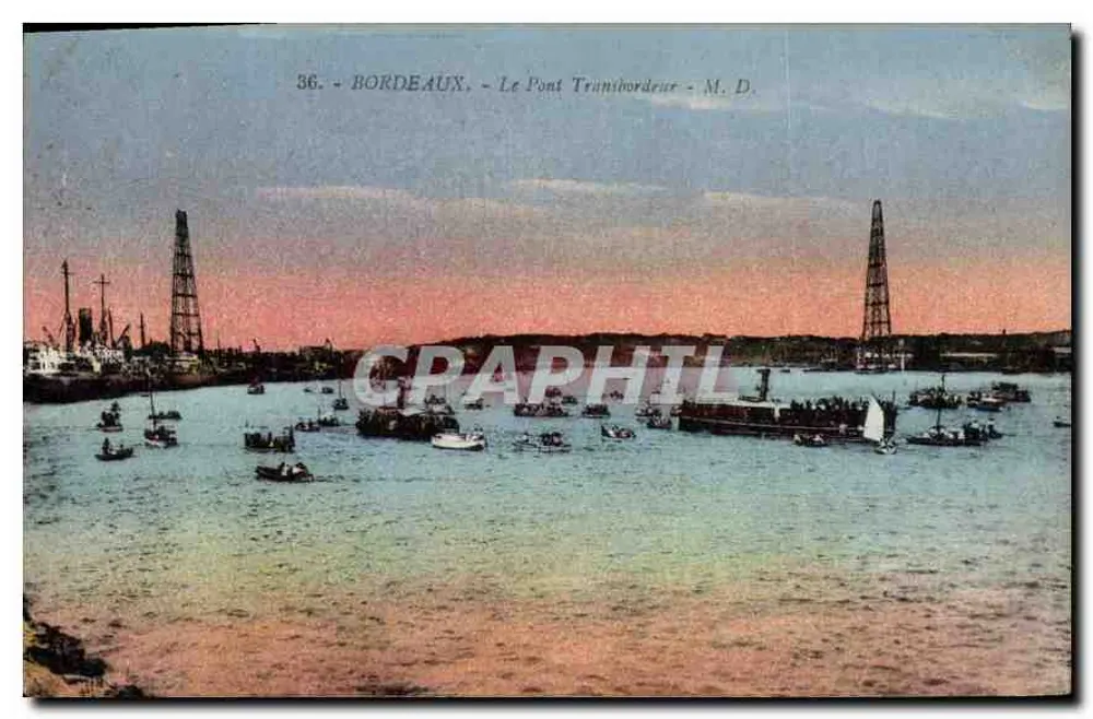 Bordeaux — O Ponte Tranibordeur — M. D. - Frente