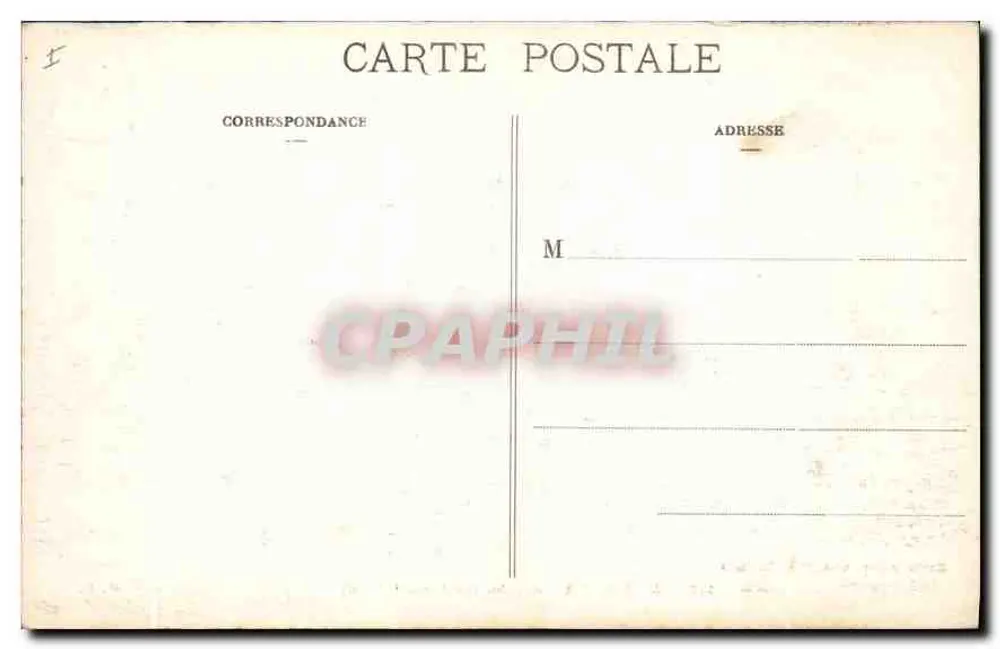 Bordeaux — Zivilklinik (Nordseite) — Marcel Delboy, Phototypie, Bordeaux, n°223 - Rückseite