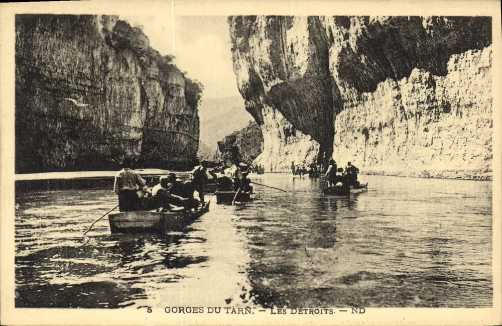 Gorges do Tarn — Os Détroits — ND - Frente