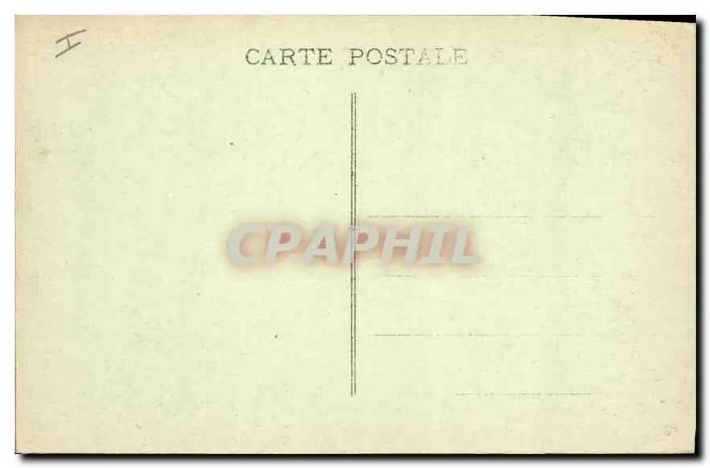 Gorges do Tarn — Os Détroits — Impressora P. Carière, Rodez - Verso