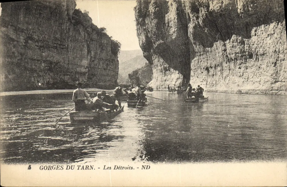 Gorges do Tarn — Os Détroits — ND - Frente