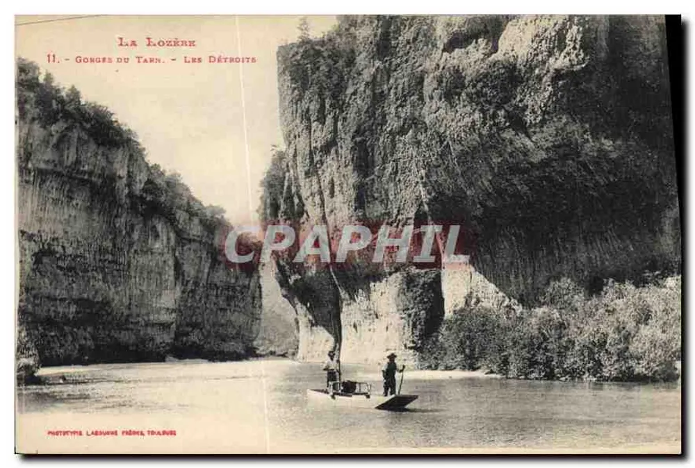 As Gorges do Tarn - Os Détroits — Phototype Labouze Frères, Toulouse - Frente