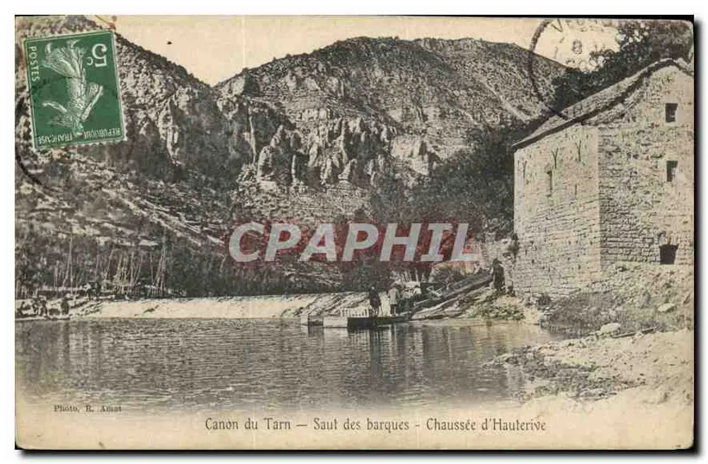 Canon du Tarn — Saut der Barques — Chaussée d'Hauterive — Foto R. Amat - Vorderseite