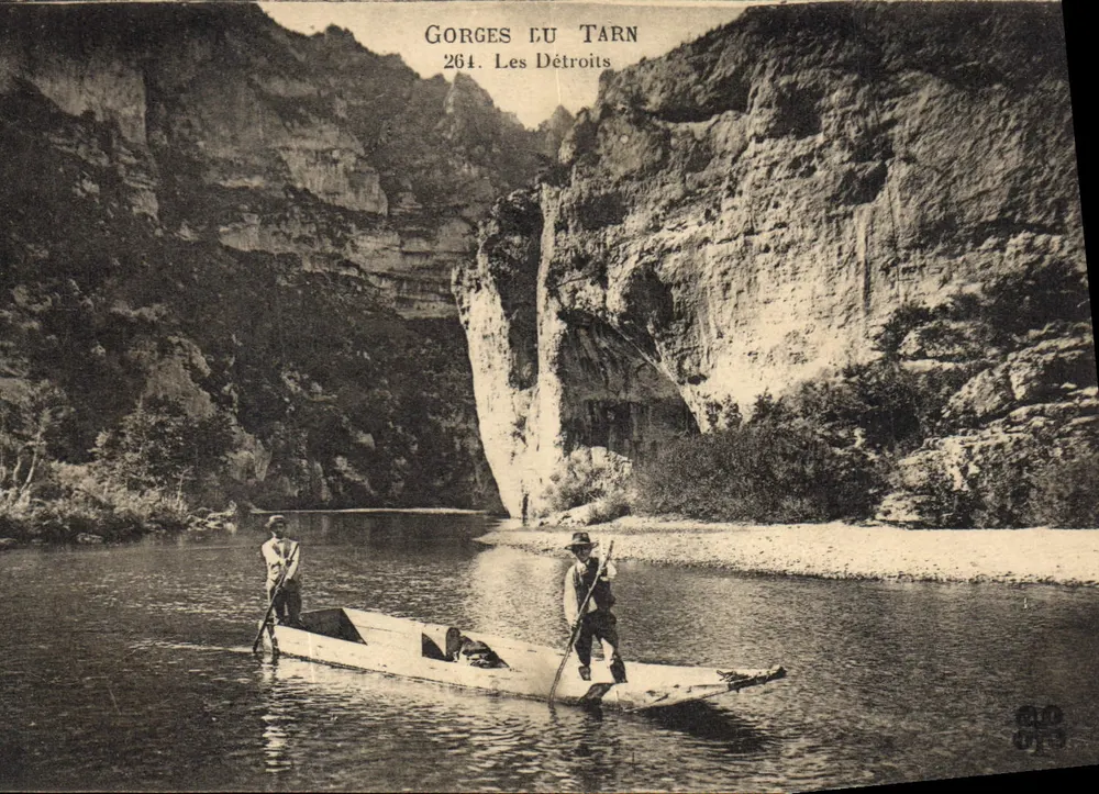 Gorges do Tarn — Os Détroits — Imprimé Illustré n°264 - Frente